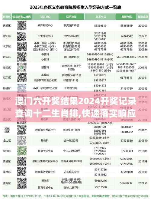 澳门六开奖结果2024开奖记录查询十二生肖排,快速落实响应方案_5DM43.247-5